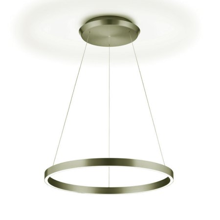 Knapstein Svea-L-60 Sonderfarbe Effekt Bronze LED Ringleuchte Gestensteuerung dimmbar Lift