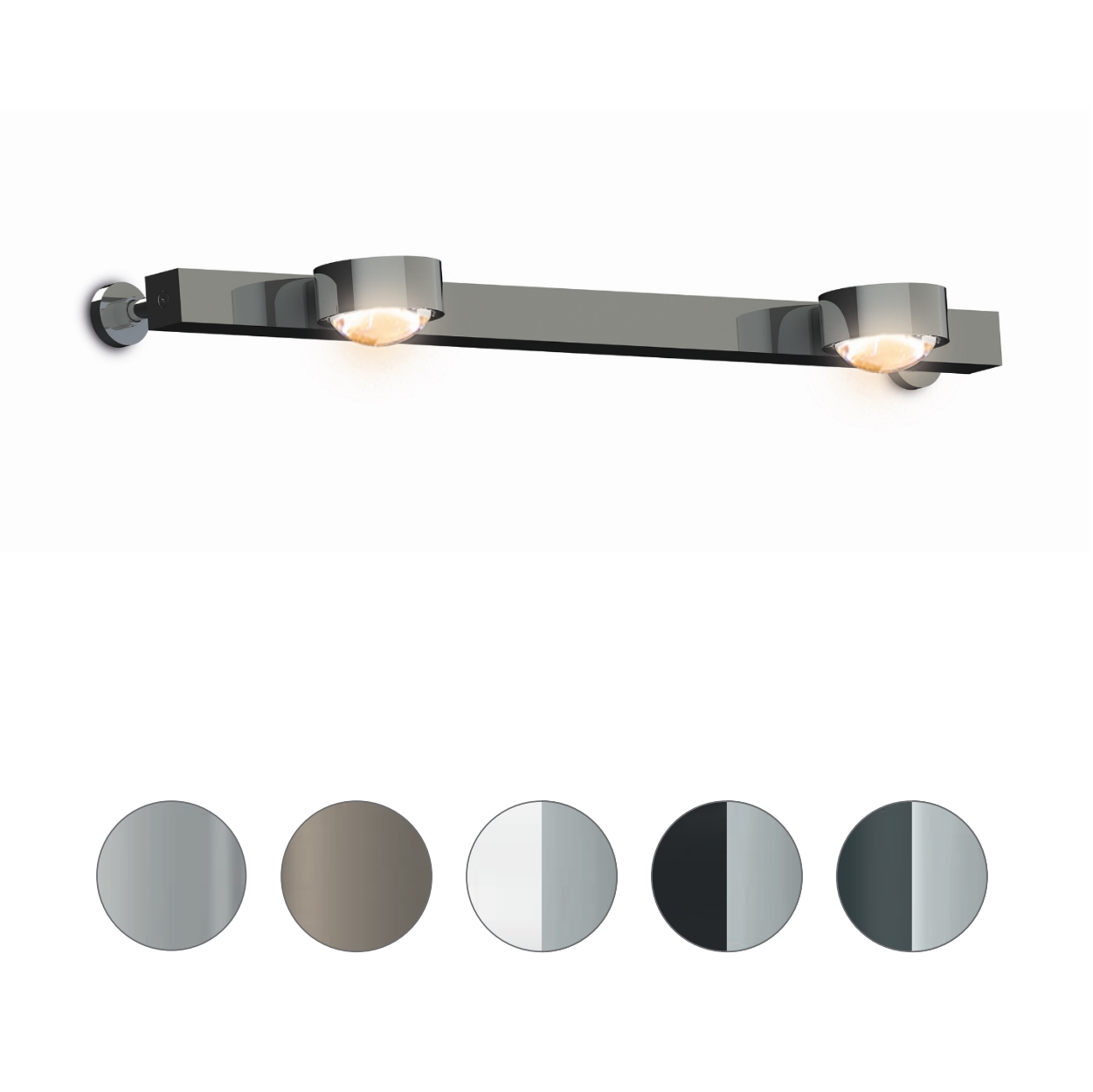 Top Light Puk Mini Choice Mirror/Wall »+« ø 80 LED Lichtbalken  Konfigurator, dimmbar